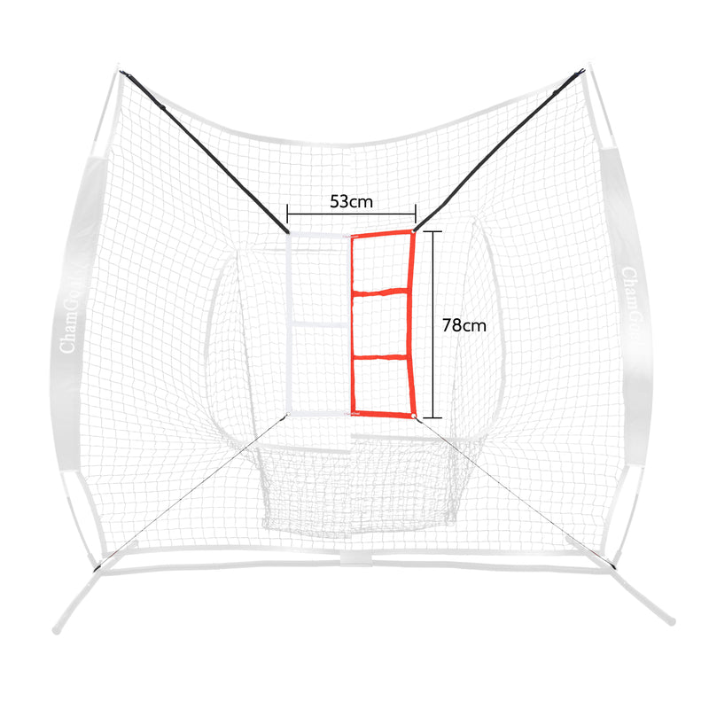 Load image into Gallery viewer, Adjustable Strike Zone Pitching Target for Baseball Net, 2 Pack