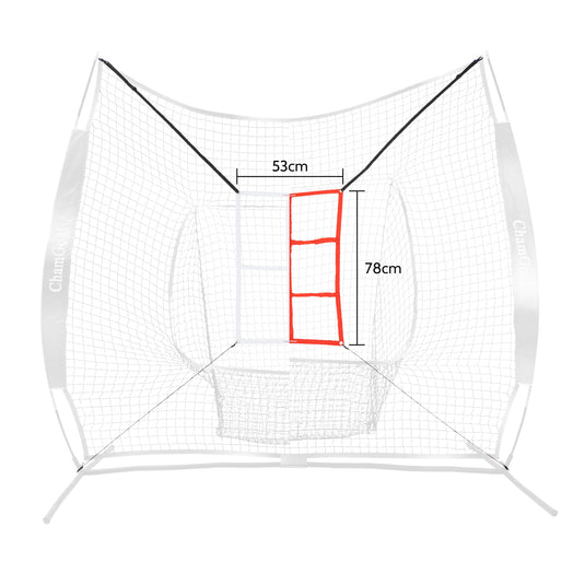 Adjustable Strike Zone Pitching Target for Baseball Net, 2 Pack