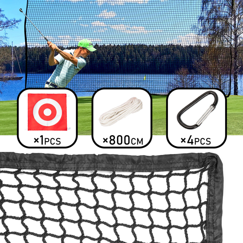 Load image into Gallery viewer, 15&#39; x 15&#39; Golf Practice Hitting Net Barrier Net
