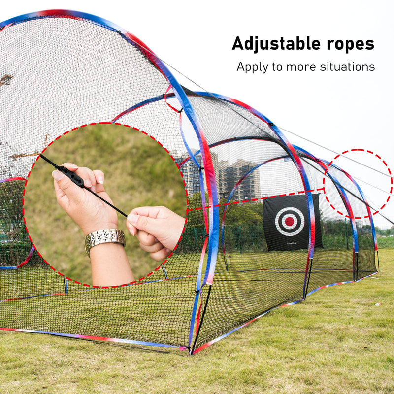 Load image into Gallery viewer, 20'x12'x10' Batting Cage for Baseball, Softball, Golf, Ourdoor, Backyard