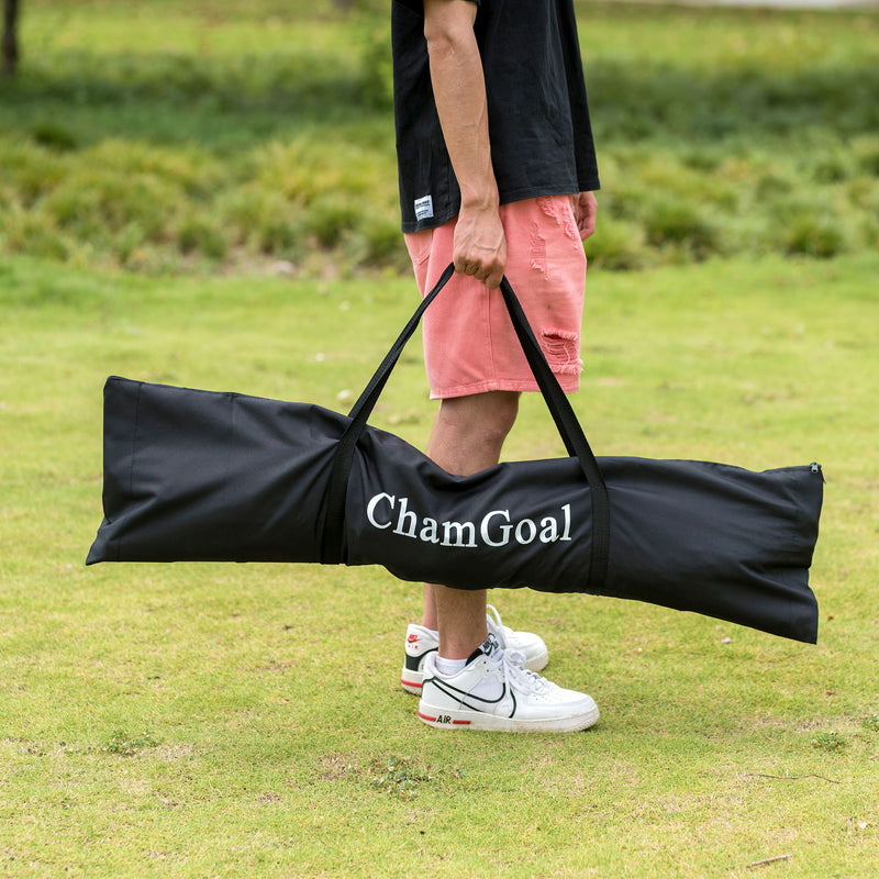 Load image into Gallery viewer, 7' x 7' Baseball & Softball Tee and Net Combo carrying bag size