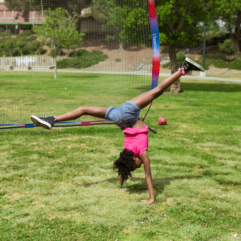 Load image into Gallery viewer, 12' x 9' Portable Sports Barrier Net, Collapsible Backstop Net for Multi-Sport