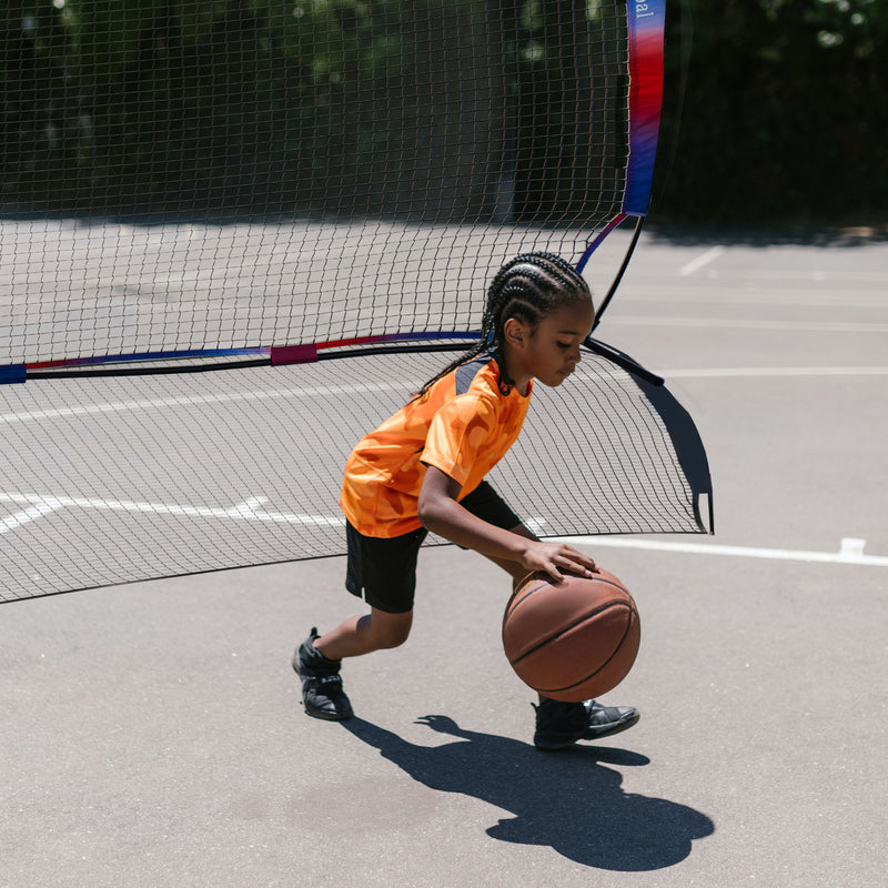 Load image into Gallery viewer, 16' x 10' Portable Sports Barrier Net, Collapsible Backstop Net for Multi-Sport