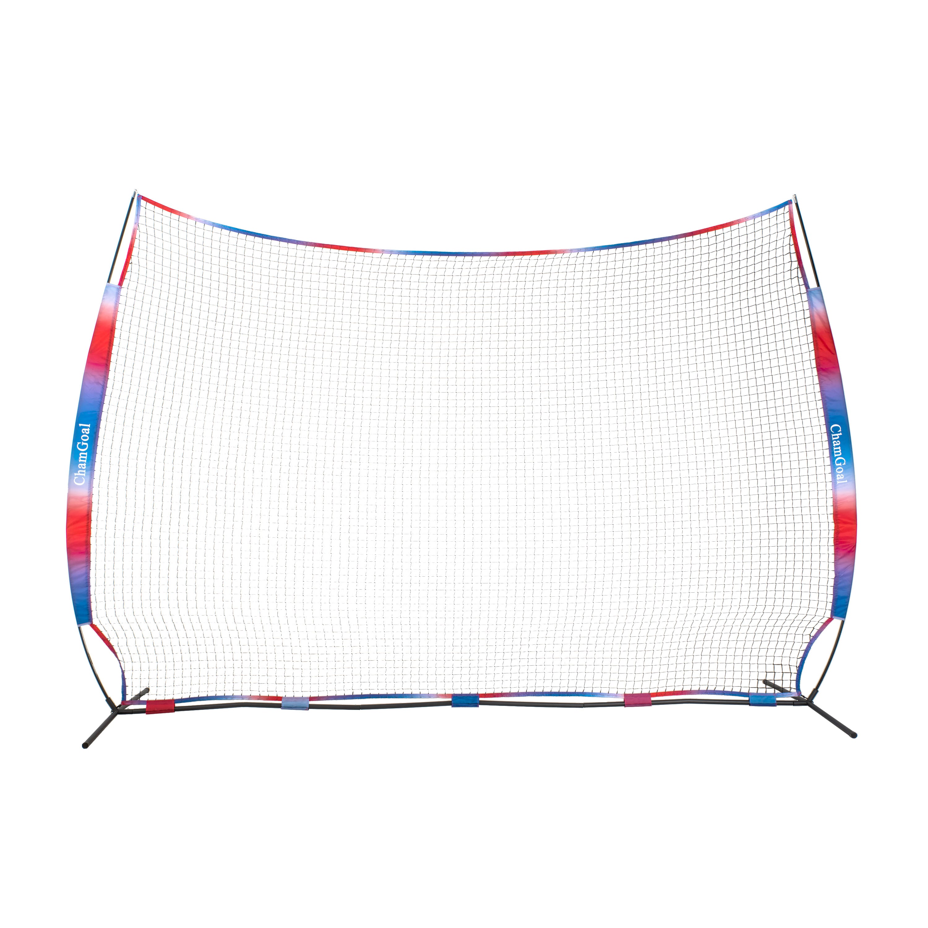 12' x 9' Portable Sports Barrier Net, Collapsible Backstop Net for Mul