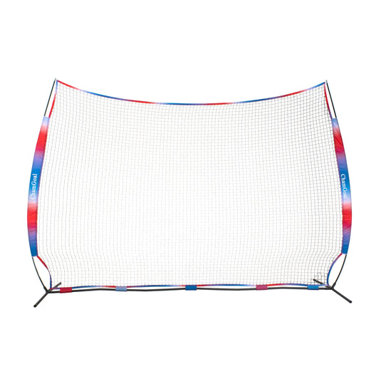 12' x 9' Portable Sports Barrier Net, Collapsible Backstop Net for Multi-Sport