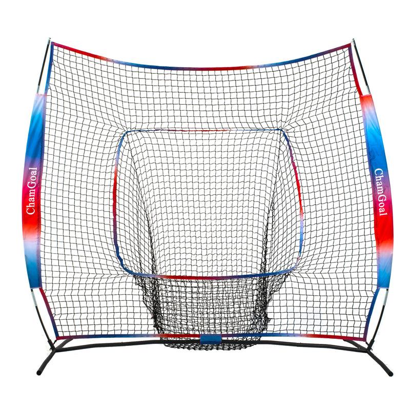Load image into Gallery viewer, Compact Transport 7' x 7' Baseball Softball Net for Hitting and Pitching