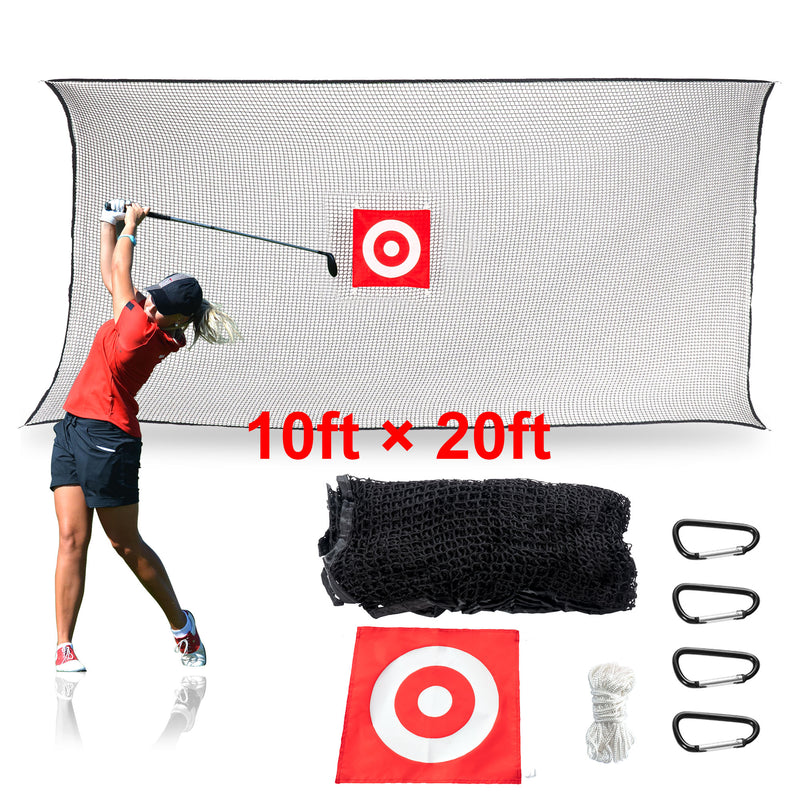 Load image into Gallery viewer, 10' x 20' Golf Practice Hitting Net Barrier Net