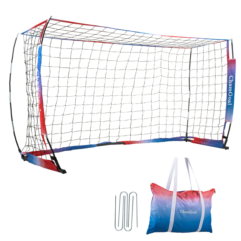 Load image into Gallery viewer, 8' x 5' Portable Soccer Goal Net with carrying bag