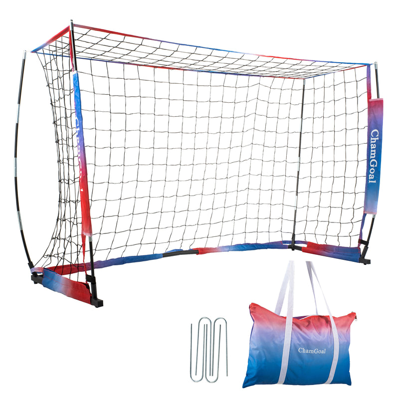 Load image into Gallery viewer, 6' x 4' Portable Soccer Goal Net with carrying bag