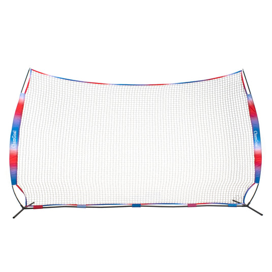 16' x 10' Portable Sports Barrier Net, Collapsible Backstop Net for Multi-Sport