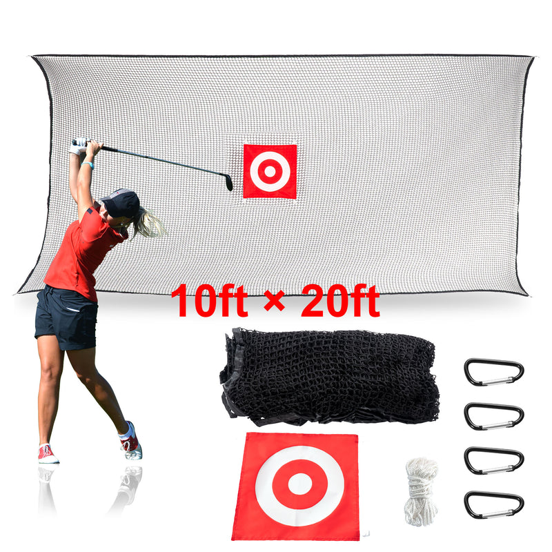 Load image into Gallery viewer, 10&#39; x 20&#39; Golf Practice Hitting Net Barrier Net

