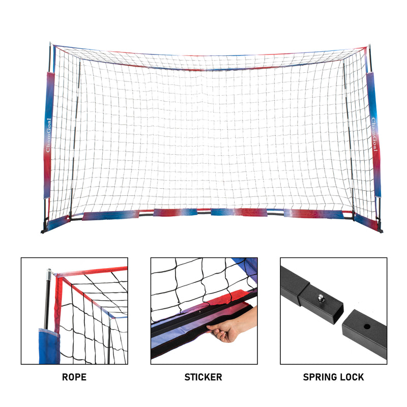 Load image into Gallery viewer, 8&#39; x 5&#39; Portable Soccer Goal Net detail
