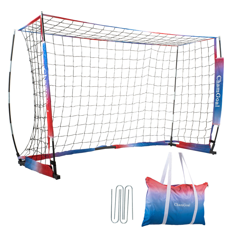 Load image into Gallery viewer, 6&#39; x 4&#39; Portable Soccer Goal Net with carrying bag
